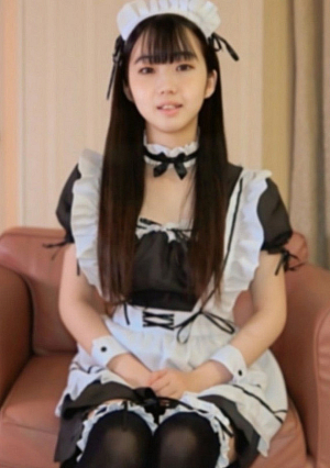 [無]元コンカフェ嬢当時の衣装で登場⤴天然の手入れされてないヘアーがエロい⤴色白美肌と綺麗な形のⅮカップオッパイの揺れが最高ゴックン　中だし　※特典高画質