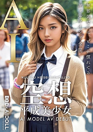[Reducing Mosaic] 空想平成美少女 AI MODEL AV DEBUT