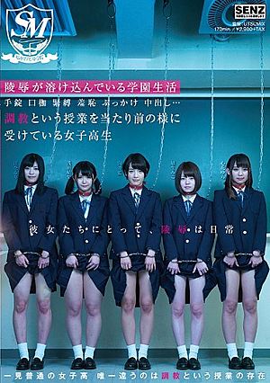 [Reducing Mosaic] 陵●が溶け込んでいる学園生活 手錠 口枷 緊縛 羞恥 ぶっかけ 中出し… 調教という授業を当たり前の様に受けている女子校生 セントマゾヒスト学院