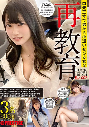 FUCK ROMANCE BITCH 口先三寸で男から小遣いせびる女を再教育 File.002