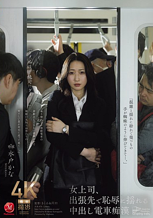 [Reducing Mosaic] 女上司、出張先で恥辱に揺れる中出し電車痴● 水戸かな
