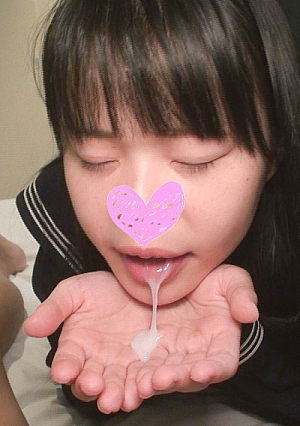 [無修正]清純黒髪ロング清純セーラー服美女との濃密すぎる放課後デート濃厚フェラ!!