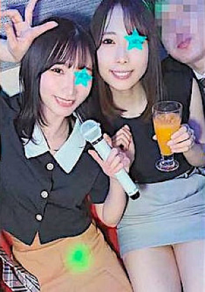 清楚系＆アイドル系ビジュ最高コンビを極太チンポでイカせ続けた記録