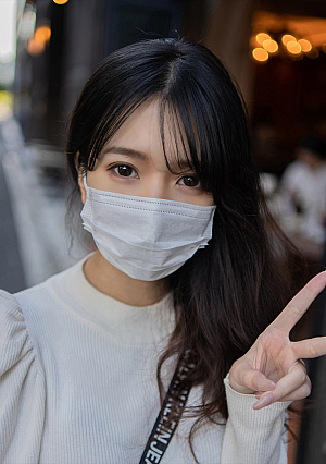 【新シネマ画風】個数限定【無修正】秋晴れの空の下で可憐な女子大生と脱がせてみると生え揃った剛毛がびっしりと・・・清楚な彼女の中に膣内射精