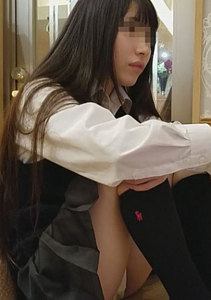 【個撮】私立女子校③黒髪少女姉クールビューティーをハメ撮り