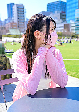 Gari fine slender A neat and serious new graduate receptionist of cosmetic surgery Nipple pin standing and warping