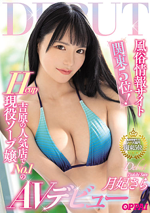 [Reducing Mosaic] 風俗情報サイト関東5位！吉原の人気店でNo.1のHcup現役ソープ嬢AVデビュー 月妃さら