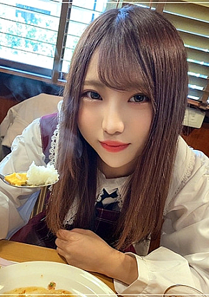 素人女子大生【限定】ゆうちゃん20歳 制服リフレで働く激カワJDちゃんとホテルで密会 お店に内緒で裏オプのエロマッサージ&中出しSEX