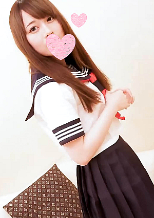 ※好評につき9/15迄値下げ延長※【顔出し】【モ無】【中出し】セーラー服姿でリク御礼再出演100点満点ピュア系娘に中出し♥アナルにも挑戦