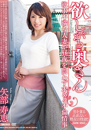 欲しがる奥さん 欲求不満な人妻が昼夜を問わず求める不倫情事 矢部寿恵