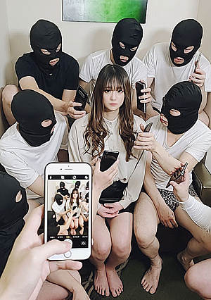 No face exposure sanctions Total 100 minutes A woman with fair-skinned beauty big breasts who is very young and visually misunderstood is sanctioned by the men at the bottom throwing a cloudy child species
