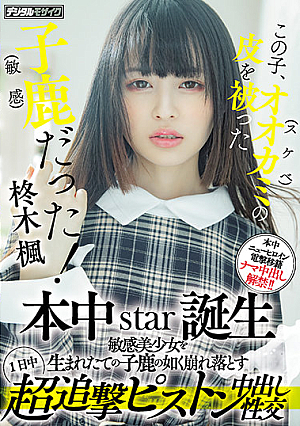 この子、オオカミ（スケベ）の皮を被った子鹿（敏感）だった！ 本中star誕生 敏感美少女を生まれたての子鹿の如く崩れ落とす1日中超追撃ピストン中出し性交 柊木楓