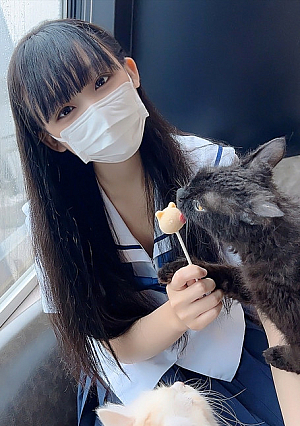 Uncensored The hidden face behind the obedient and childish looks The female student who is so sensitive that you cant imagine it from her pure and naive appearance ejaculation
