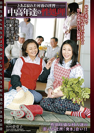  田舎淫習 熟年廃語たちの性処理