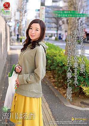 [Reducing Mosaic] 合鍵をもらった人妻が、男子学生が卒業するまで中出しされた一人暮らし部屋。 流川はる香