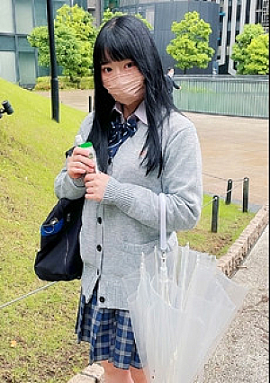 14時間着用【個人撮影】即濡れ染み付き白パンツちゃん_理想的な乳首の最強黒髪美小女