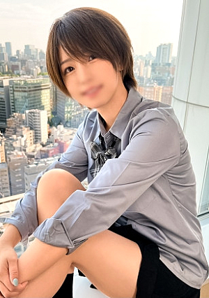 まい(18)陸上部【ツンデレ敏感ボーイッシュJ】【上目遣いでキス懇願】【実は甘えん坊で自分からおねだりSEX】【小悪魔スマイルで中出し許可】【スケスケスク水に着替えて2回戦】【膣奥ガン突きされて絶頂&顔射】