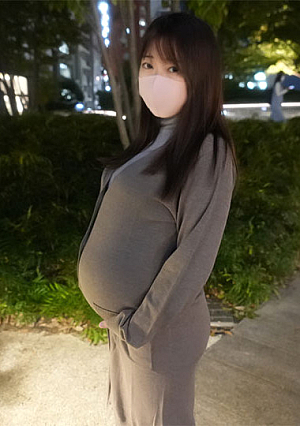 20 year old beautiful housewife 10 months pregnant choking at the end of the month crawling on all fours with fixed equipment continuous orgasm just before giving birth NTR H cup raw insertion facial cumshot complete first shooting individual shooting original 385th person