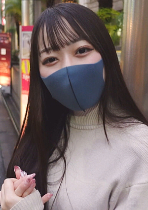 【初回数量限定50％オフ】 【完璧で究極のアイドル】こんな黒髪清楚を待っていた千年に一人級フェイスかつ色白Fカップ【りな(22)】【レビュー特典あり】