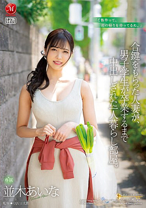 [English Subtitle] 合鍵をもらった人妻が、男子学生が卒業するまで中出しされた一人暮らし部屋。 並木あいな