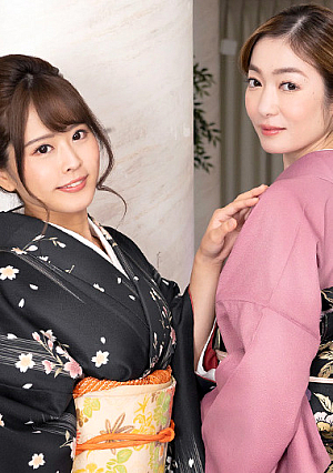 和服が似合う妖艶な女になった同級生と逆3Pハーレム同窓会
