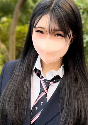 【無】激萌えアニメ声の18歳、黒髪ワンレンロングが似合いすぎるリオンちゃん卑猥すぎる舌使い エロギャップ極まる超絶激カワ乙女に大量種付け