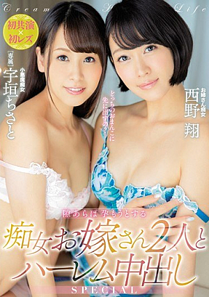 [Reducing Mosaic] 隙あらば孕もうとする 痴女お嫁さん2人とハーレム中出しSPECIAL