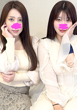 【モ無】ダブルフィニッシュ『口内+膣内』極上ハーレム３Ｐ‼【キュートな学セイさん×某エリート官僚の美人熟女妻】（53分42秒）