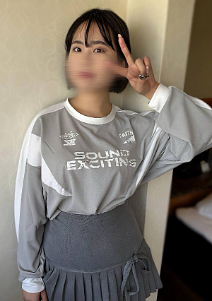 No Squirting strictly prohibited Black-haired short-cut female student was so erotic that I couldnt bear it so I creampied her