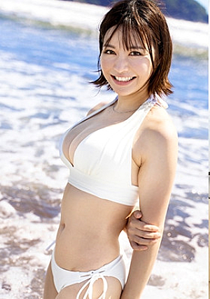 【清楚女子アナ系】夏三似のショートカット若妻27歳 浮気相手と夏の海に逃避行 美顔美声美ボディ最高の人妻と最高の浮気中出しセックス【夏のおもひで…】