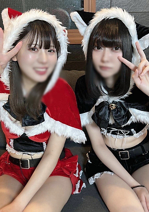 2024年年間1位3PのOLちゃんと制服卒業したてのあの子とクリスマスパーティ3P