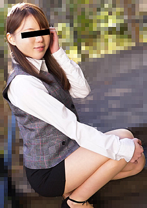 会社帰りのミニスカパイパン受付嬢と中だしセックス！