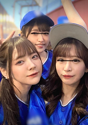 某大学プロ野球ファンサークル【まい、みお、あや、めい】～まい＆みお編～