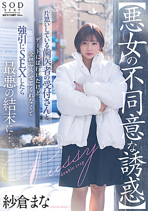 [Reducing Mosaic] 【悪女の不同意な誘惑】片思いしている歯医者の受付さんとデートには行けたけど全然ヤラせてくれなくて強引にSEXしたら最悪の結末に…。 紗倉まな