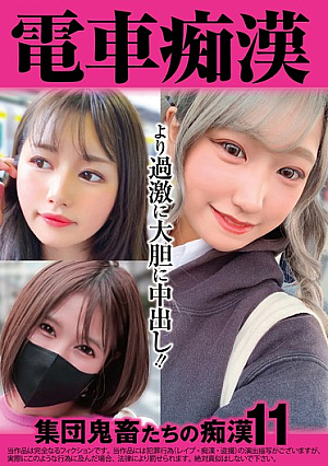 電車痴● 集団鬼畜たちの痴●11