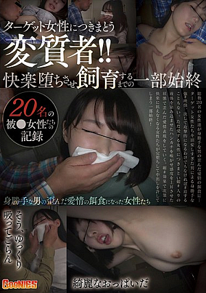 ターゲット女性につきまとう変質者！！快楽堕ちさせ飼育するまでの一部始終～20名の被●女性たちの記録～