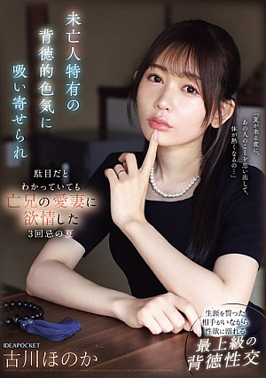 [Reducing Mosaic] I Was Drawn To The Immoral Sex Appeal Of A Widow, And Even Though I Knew It Was Wrong, I Found Myself Lusting After My Late Brother's Beloved Wife On The Third Anniversary Of His Death. Honoka Furukawa