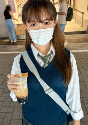 恵まれた体格を持つ陸上特待生の褐色女子に人生初めての中出し