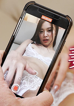 衝撃映像が収録された妻からのビデオレター