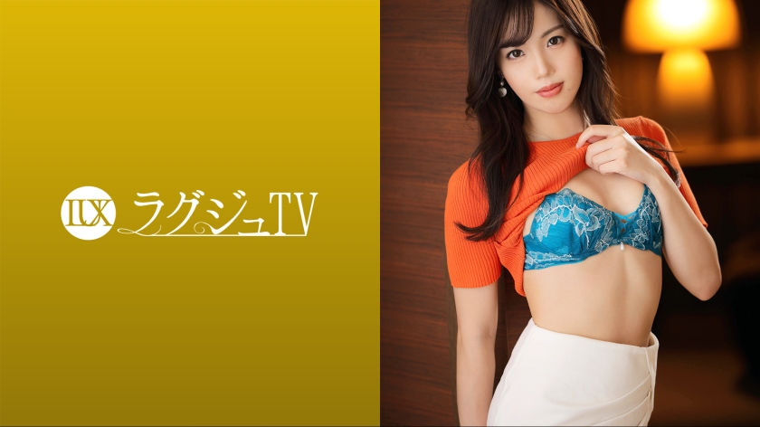 Luxury TV 1593 It feels embarrassing ... A beautiful woman who talks about being excited to see a 27-year-old slender model from the characters feels free to entrust herself to pleasure with her longing AV appearance and is disturbed