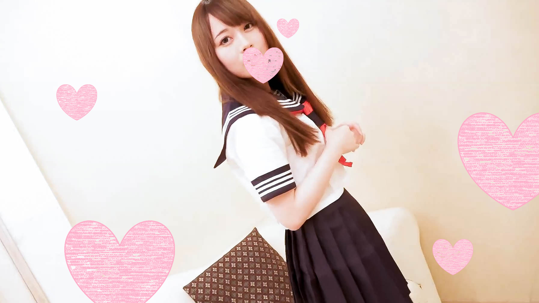 Re-appearance of Riku in a sailor uniform Pies to a pure girl with a perfect score of 100 ♥ Anal challenge