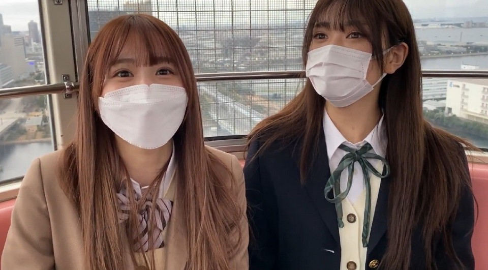 SSSクラスの美少女と韓国美女のインパクト3P動画。