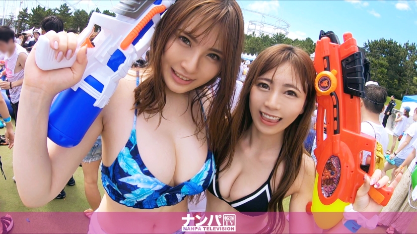 Fafa Splash Picking Up Girls At A Festival At A Certain Theme Park, We Found A Beautiful Two-piece Swimsuit At The Venue, And We Were Excited At The Venue, So We Succeeded In Taking It Home Without Trouble gimmick, start 4P with that momentum