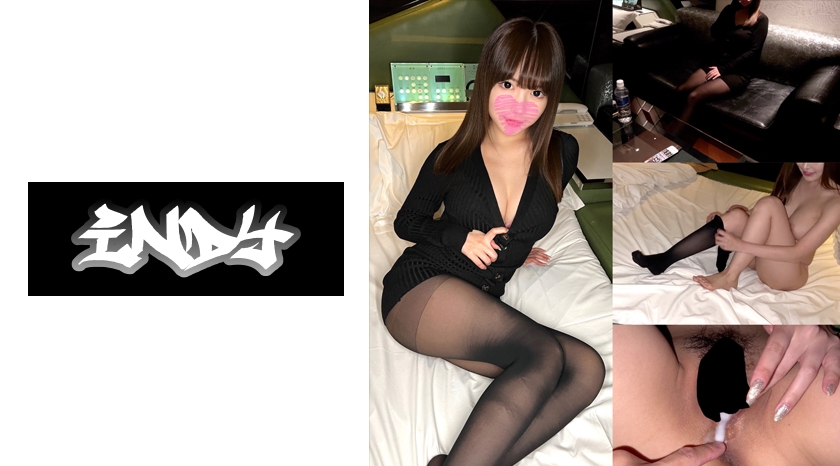 [Personal shooting] P activity with a beautiful manicurist in black pantyhose_I bukkake and cum inside a slutty older sister