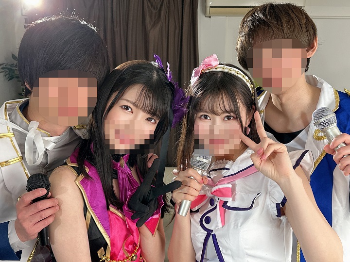 JD idols who are forbidden to love Shizuku Remi a sex party where sexual desire is released from the darkness of the entertainment world Male and female idols post videos of themselves being creampied and covered in lewd oil